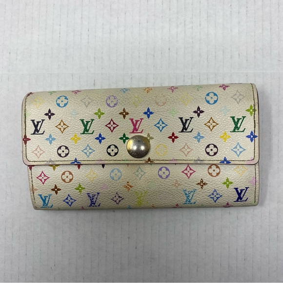 Louis Vuitton Multicolor Snap Wallet - Picture 1 of 12